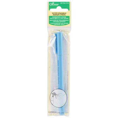 Clover Water Soluble Marker (Blue) Thick Point