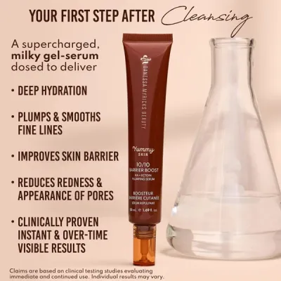 Danessa Myricks Beauty Yummy Skin 10/10 Barrier Boost Hyaluronic Acid + Ectoin Plumping Serum
