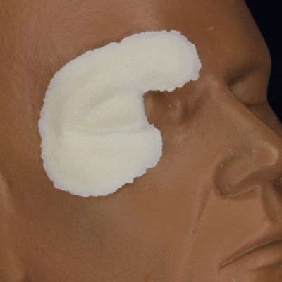 Rubber Wear Latex Prosthetic - Swollen Right Cheek