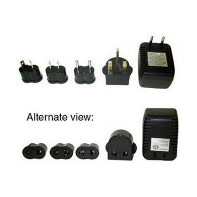 Jiffy E Steam Voltage Converter and 4 Adapter Plugs