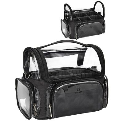 Relavel Makeup Brush Bag XL - PVC - Black