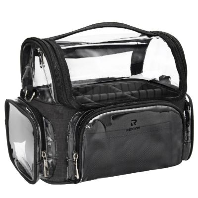 Relavel Makeup Brush Bag XL - PVC - Black
