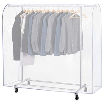 Clear Disposable Rack Covers