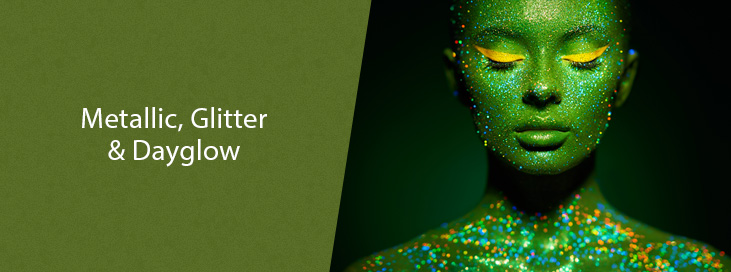 Metallic Glitter & Dayglow