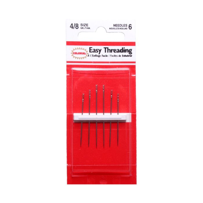 Easy Threading Needles - Assorted Sizes by Manhattan Wardrobe Supply